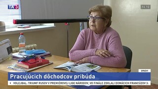 Pracujúcich dôchodcov je viac, bez druhého príjmu by mali problém