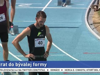 Atlét M. Kučera o návrate do bývalej formy
