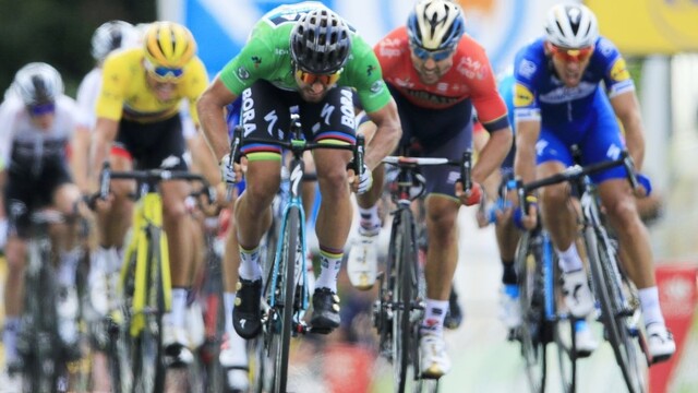 Sagan si udržal zelený dres, rozhodlo sa v záverečnom stúpaní