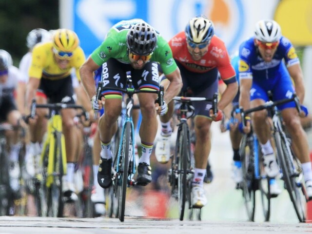 Sagan si udržal zelený dres, rozhodlo sa v záverečnom stúpaní