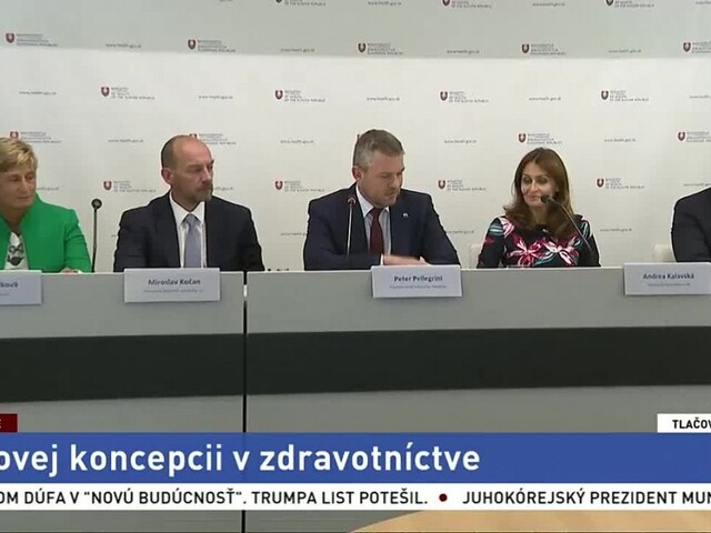 TB P. Pellegriniho a A. Kalavskej o novej koncepcii v zdravotníctve