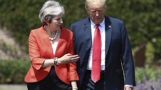 Mayovú som pre brexit nekritizoval, tvrdí Trump po rokovaní