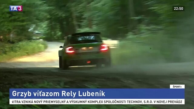 Poliak Grzegorz Grzyb ovládol jubilejný desiaty ročník Rally Lubeník