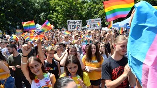 dúhový pochod pride gayovia lesbičky homosexuáli 1140 px (TASR/Martin Baumann)
