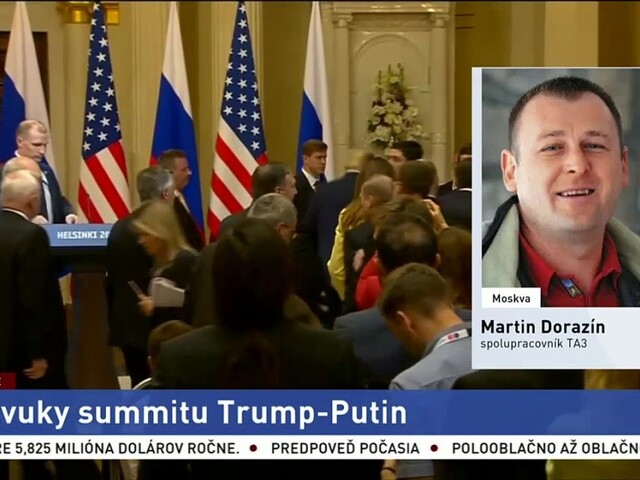 Spolupracovník TA3 M. Dorazín o dozvukoch summitu Trump-Putin