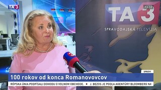 Historička M. Holubová o výročí popravy ruskej cárskej rodiny