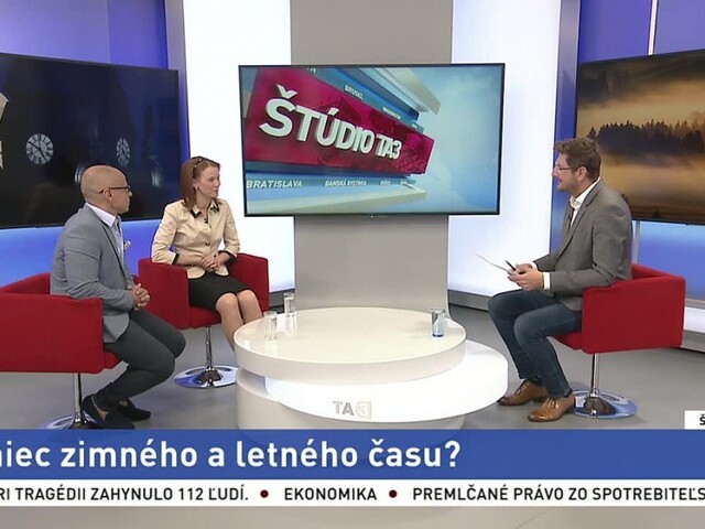 ŠTÚDIO TA3: J. Cappello a M. Šóth o možnom zrušení zimného času