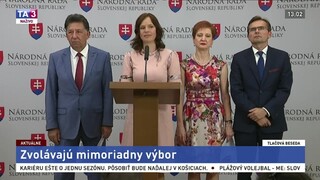 TB strán OĽaNO a SaS o situácii na ministerstve pôdohospodárstva a zvolaní mimoriadneho výboru