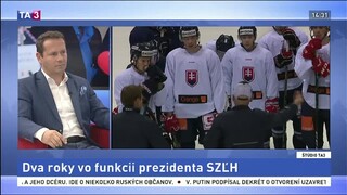 ŠTÚDIO TA3: M. Kohút o dvoch rokoch vo funkcii prezidenta SZĽH