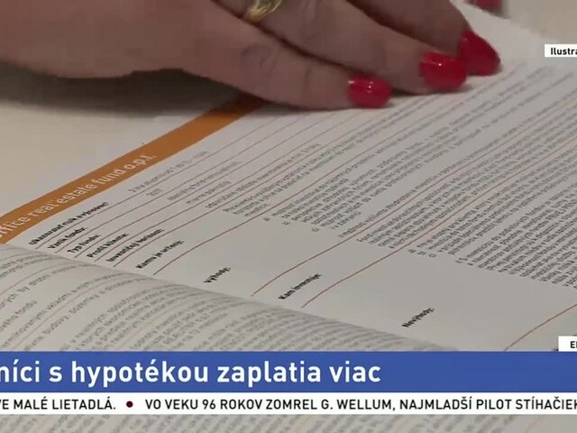 Dlžníci s hypotékou zaplatia drahšiu poistku, dôvodom je nová daň