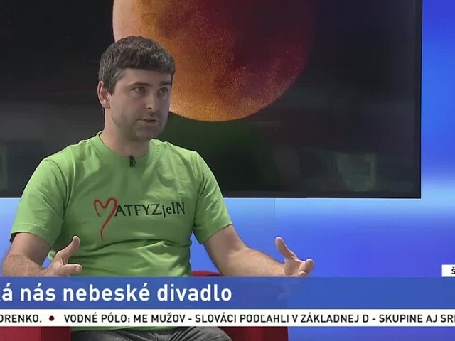 ŠTÚDIO TA3: J. Tóth o výnimočnom zatmení mesiaca