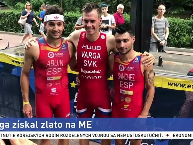 Triatlonista Varga je majstrom Európy, získal premiérový titul