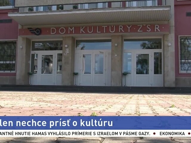 Železnice predávajú zvolenský kultúrny dom, mesto oň zabojuje