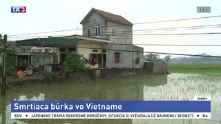 Vietnam zasiahla tropická búrka, živel zabíjal ľudí aj zvieratá