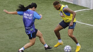 Mladé myjavské futbalistky sa v Brazílii stretli s Neymarom