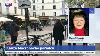 A. Vrbovská o kauze Macronovho poradcu