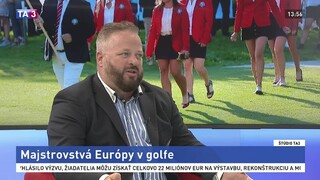 ŠTÚDIO TA3: R. Antala o Majstrovstvách Európy v golfe