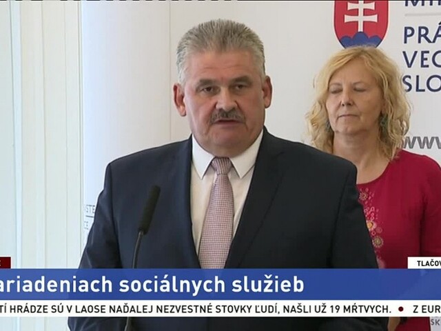 Brífing J. Richtera o kontrolách zariadení sociálnych služieb