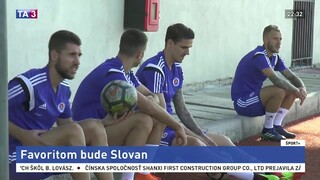 Slovan je v zápase 2. predkola UEFA proti Balzanu favoritom