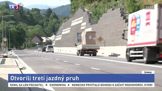Prejazd cez Kremnické Bane bude plynulejší, otvorili nový pruh