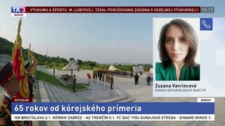 Z. Vavrincová o výročí prímeria na Kórejskom polostrove