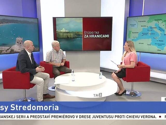 ŠTÚDIO TA3 Za hranicami: J. Lacika a T. Lazarov o krásach Stredomoria