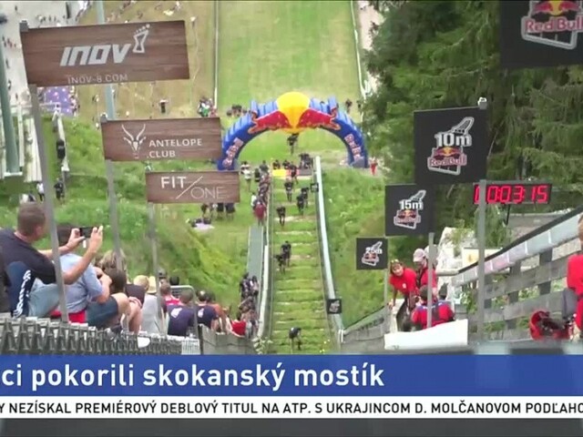 Extrémny beh: stovky nadšencov pokorili skokanský mostík