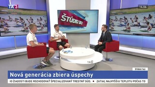 ŠTÚDIO TA3: Kanoisti S. Baláž a A. Wiebauer o uplynulých MS do 23 rokov