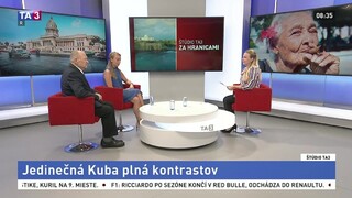 ŠTÚDIO TA3 Za hranicami: Ch. Chilová a M. Dávidek o Kube
