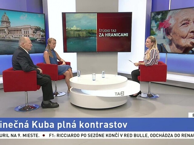 ŠTÚDIO TA3 Za hranicami: Ch. Chilová a M. Dávidek o Kube