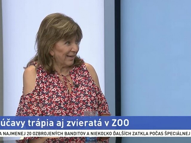 HOSŤ V ŠTÚDIU: M. Šavelová o vplyve horúčav na zvieratá v ZOO