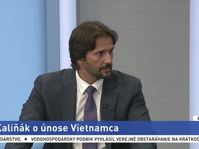 ŠTÚDIO TA3: R. Kaliňák o únose Vietnamca