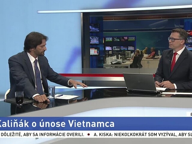Exminister Kaliňák v TA3 vysvetľoval kauzu únosu Vietnamca