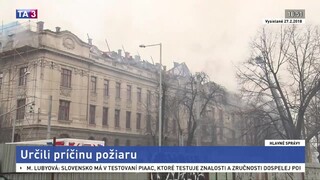 Zistili príčinu požiaru daňového úradu v Košiciach
