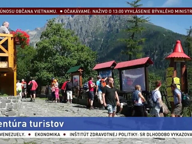 V Tatrách robia inventúru turistov, chcú zistiť ich presný počet