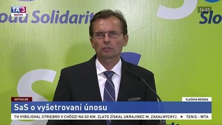 TB predstaviteľov strany SaS o únose Vietnamca