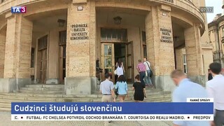 Zahraniční študenti trávia leto v Bratislave, učia sa slovenčinu