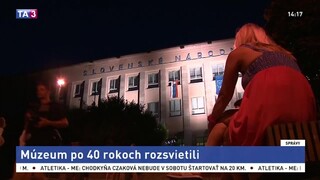 Budova múzea v Martine sa rozsvietila, pomohla verejná zbierka