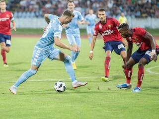 Prestížne medzinárodné derby vyhrali belasí, zdolali Rapid Viedeň