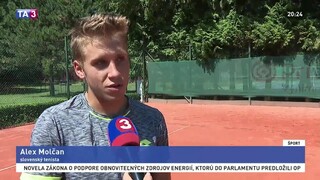 Molčan získal ďalší titul, v rebríčku poskočí o viac ako 500 miest