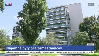 Firmy nemajú kde ubytovať ľudí, pomohli by nájomné byty