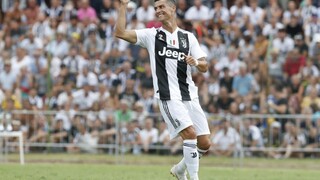 Ronaldo hviezdil v drese Juventusu, skóroval hneď v úvode zápasu