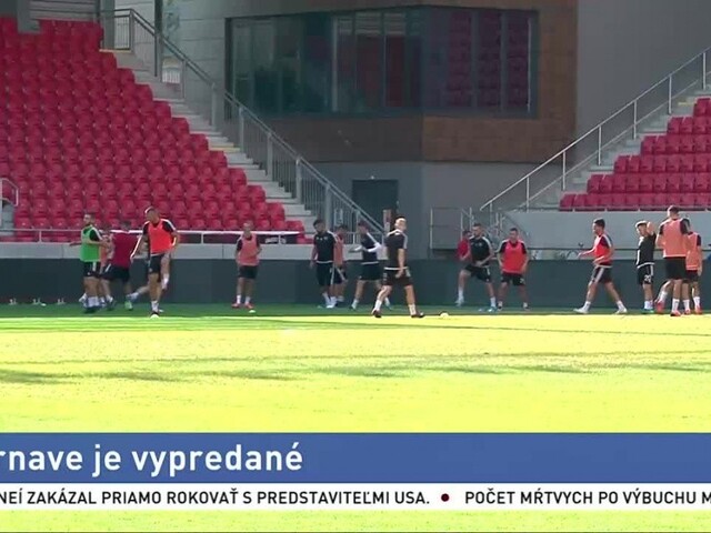 Trnava bude mať silnú podporu, zápas proti Srbom je vypredaný