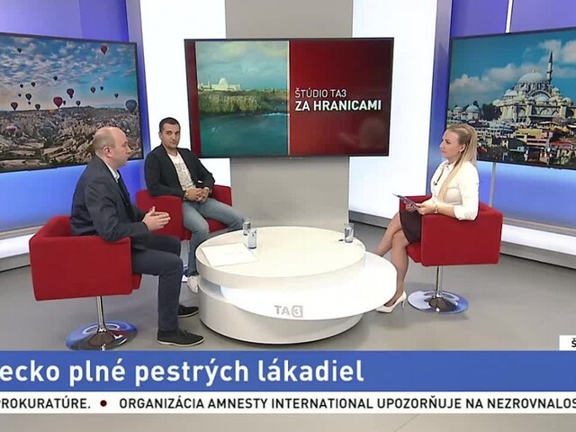 ŠTÚDIO TA3 Za hranicami: T. Lazarov a L. Zvala o Turecku plnom lákadiel