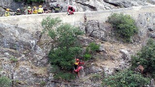 Turistov prekvapil prudký dážď, zo zatopenej rokliny sa už nedostali