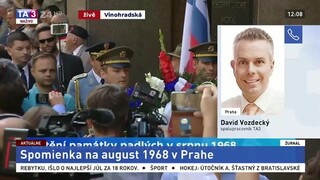 D. Vozdecký o spomienke na august 1968 v Prahe