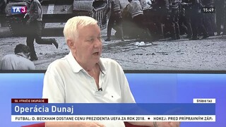 ŠTÚDIO TA3: M. Štefanský o operácii Dunaj