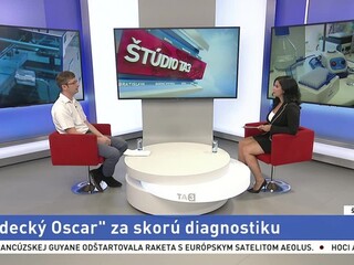 ŠTÚDIO TA3: J. Tkáč o projekte diagnostiky rakoviny prostaty