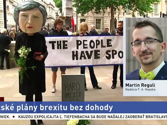Analytik M. Reguli o plánoch brexitu bez dohody s EÚ