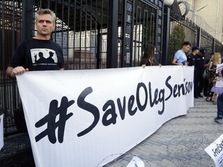 #FreeOlegSentsov. Na oslobodenie režiséra vyzvali aj Slováci